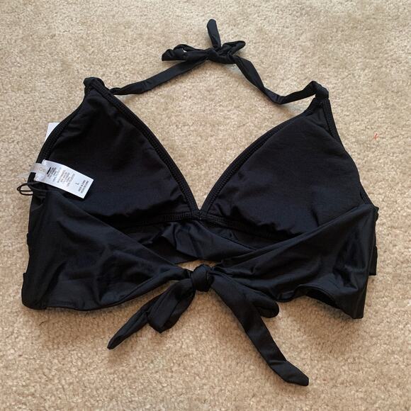 Shade & Shore Bikini Top Size Large (10-12) Women NWT - Picture 2 of 6